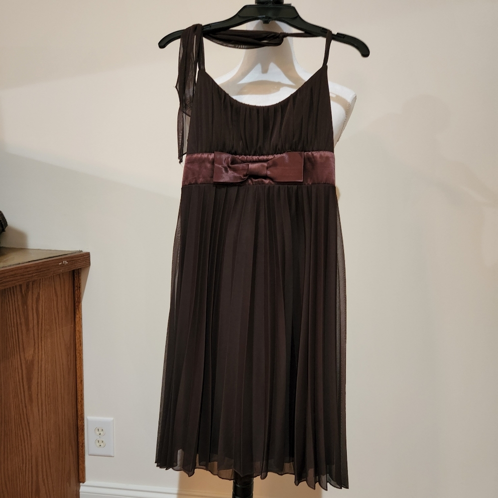 Rampage Dress, Size 11, Chocolate Brown